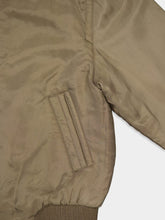 Saint Laurent Twill Teddy Bomber Jacket