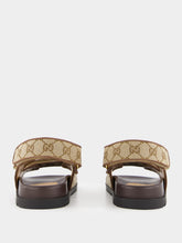 Gucci Beige GG Canvas Sandals