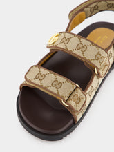 Gucci Beige GG Canvas Sandals