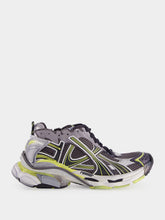 Balenciaga Grey and Yellow Runner Sneaker