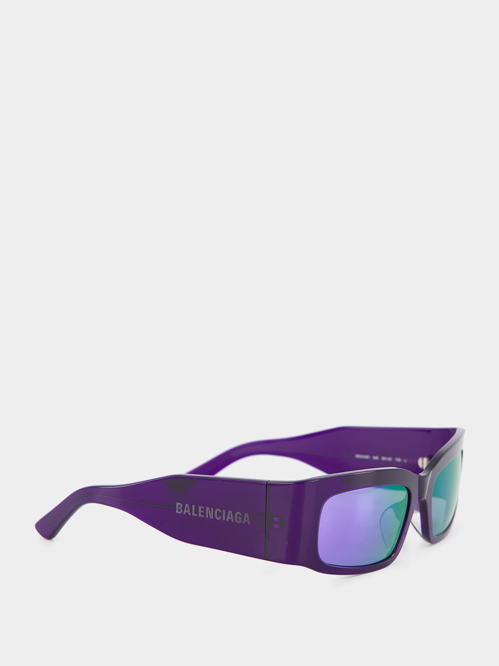 Gafas de sol rectangulares moradas <tc>Frame</tc> 