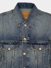 Balenciaga Blue Hourglass Denim Jacket