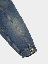 Balenciaga Blue Hourglass Denim Jacket