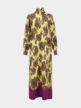 Alémais Purple Jerry Viscose Midi Dress