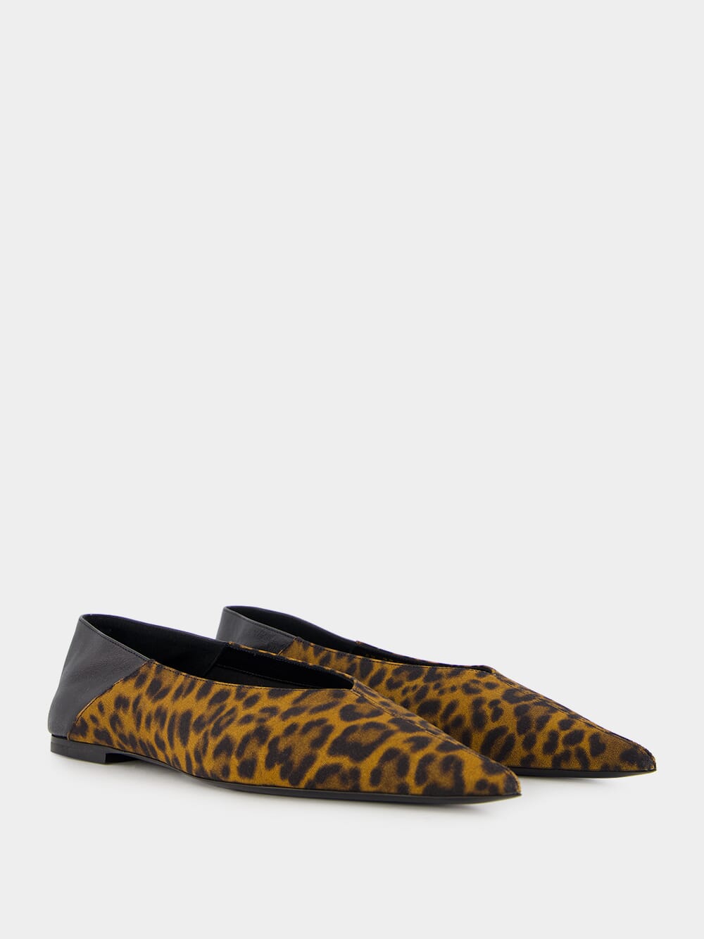 Leopard Grosgrain Nour Slippers