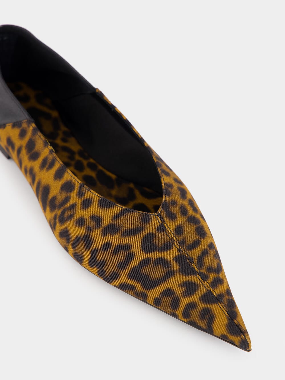 Leopard Grosgrain Nour Slippers