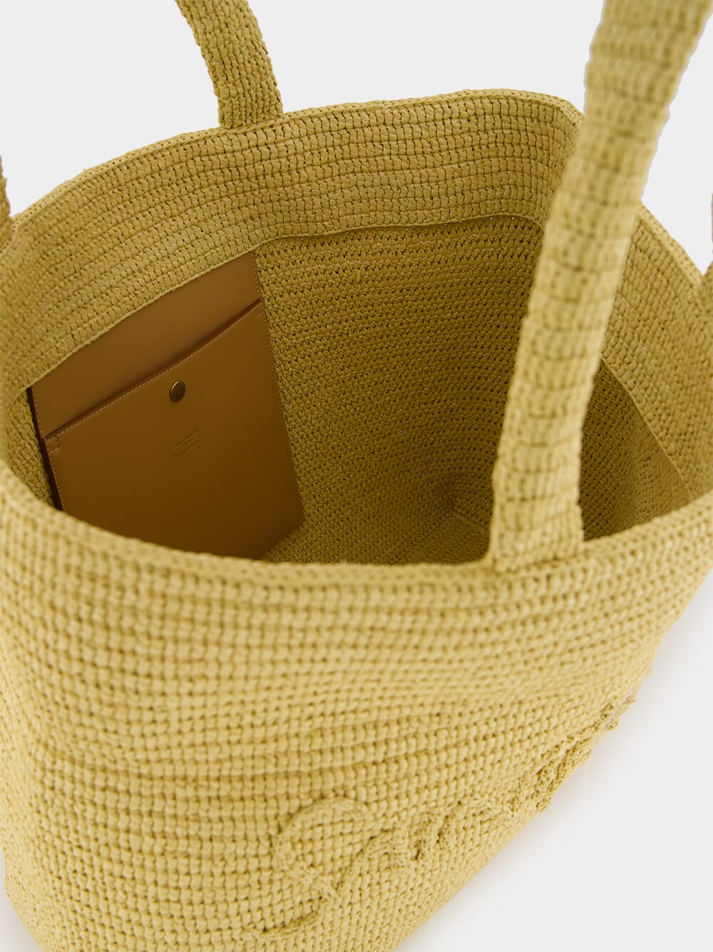 Saint Laurent Raffia Tote