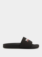 Balenciaga Black Pool Slide Sandals