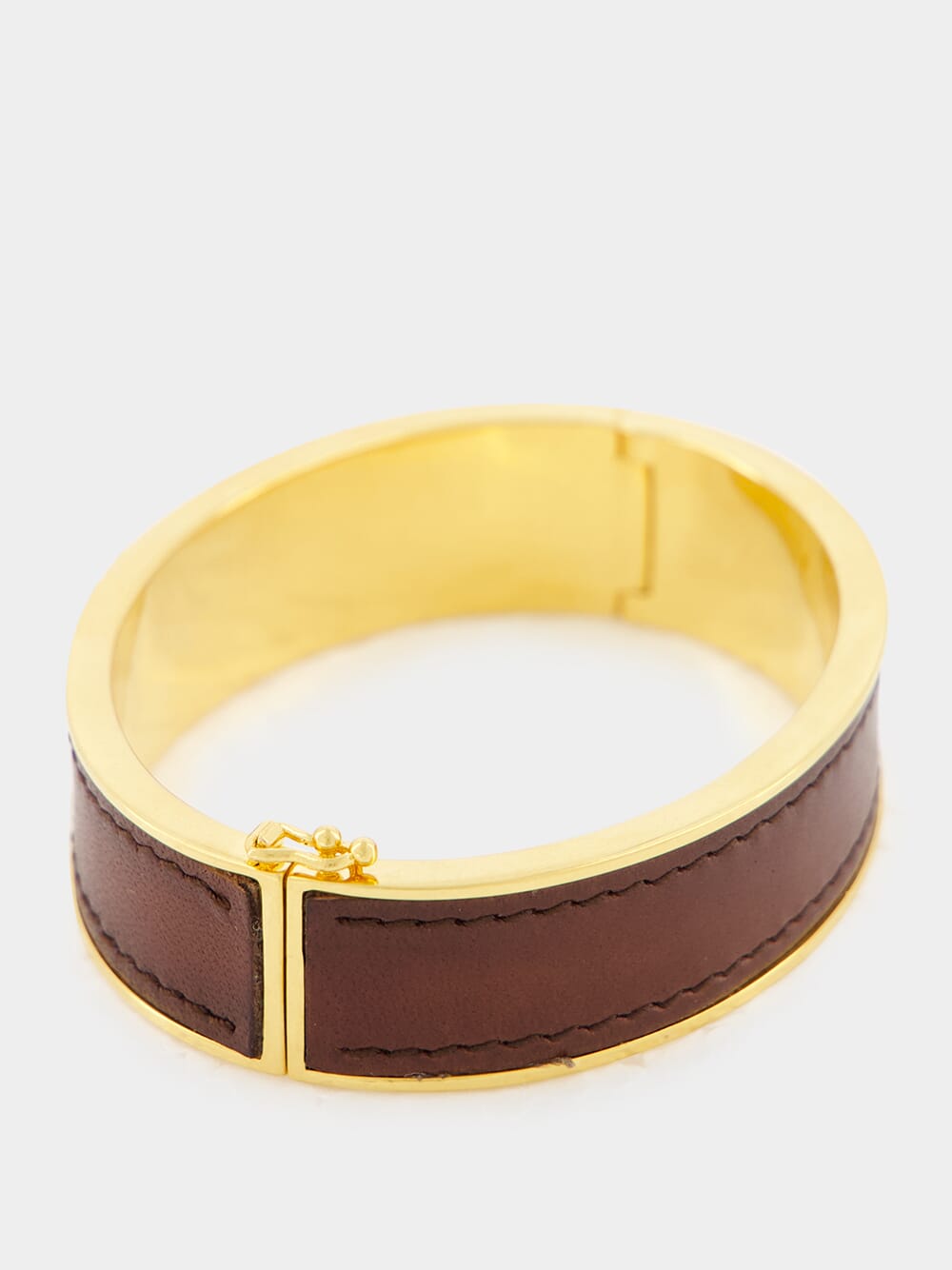 Cassandre Metal and Leather Bracelet