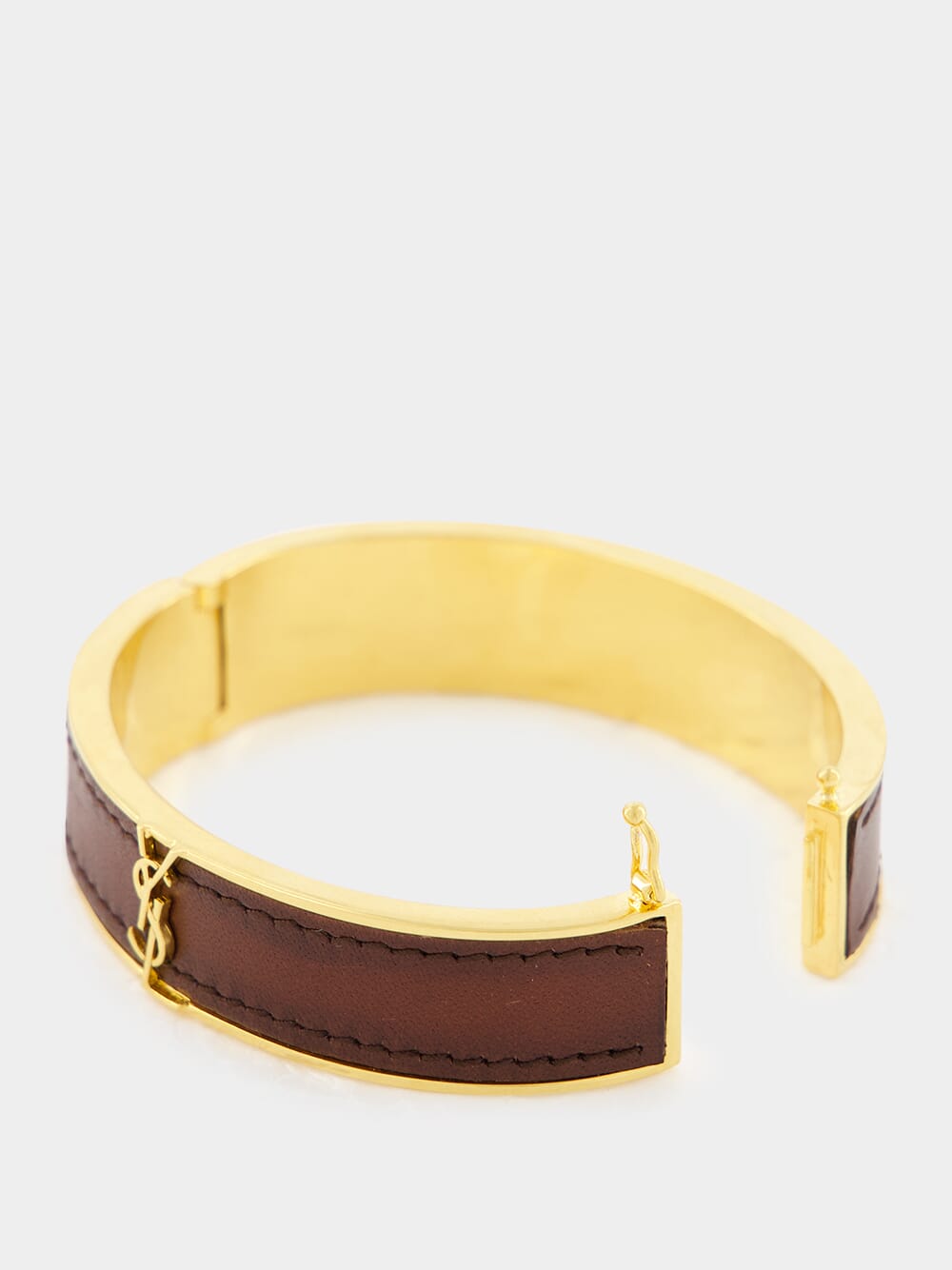 Cassandre Metal and Leather Bracelet