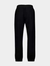 Saint Laurent Logo Embroidered Fleece Sweatpants