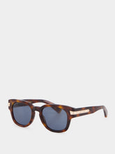 Gucci Tortoiseshell Oval-Shaped Frame Sunglasses 