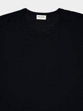 Saint Laurent Black C-Neck T-Shirt