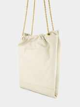 Saint Laurent Blanc Vintage Jamie Pochon Lambskin Pouch