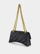 Balenciaga Black Crush Quilted Small Shoulder Bag