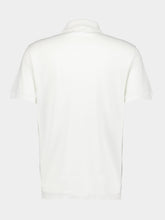 McQueen White Cotton Polo Piquet