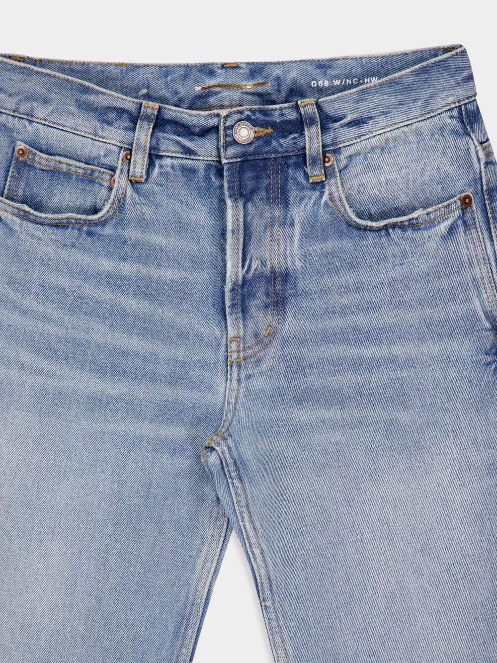 Low-Rise Sicily Blue Jeans