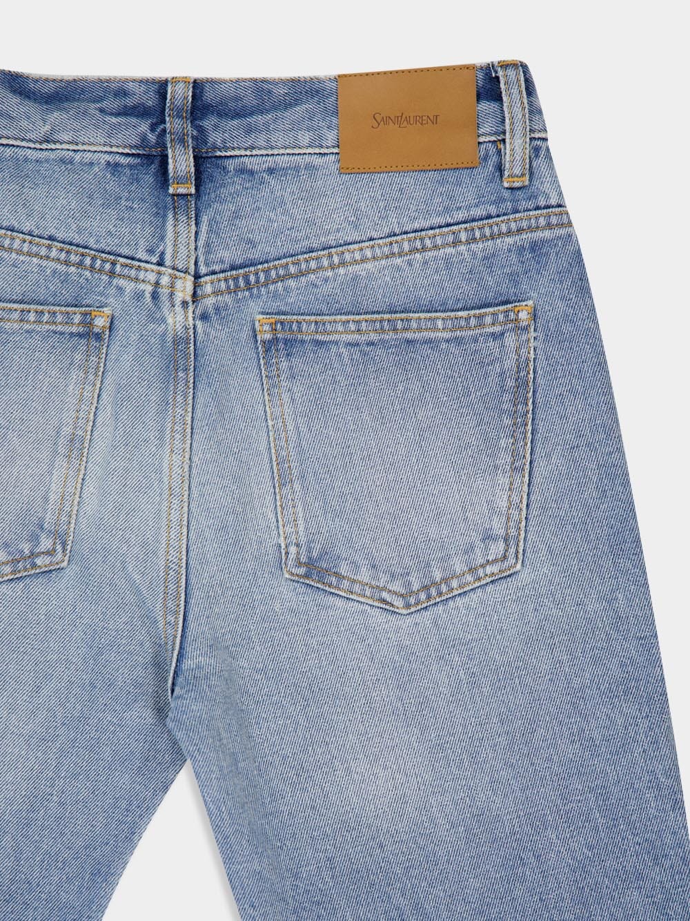 Low-Rise Sicily Blue Jeans