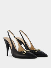 Gucci Horsebit Slingback Pump
