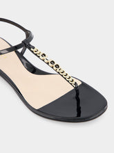Gucci Signoria Patent Thong Sandal