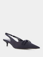 Balenciaga Black Slingback with Bow