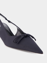 Balenciaga Black Slingback with Bow