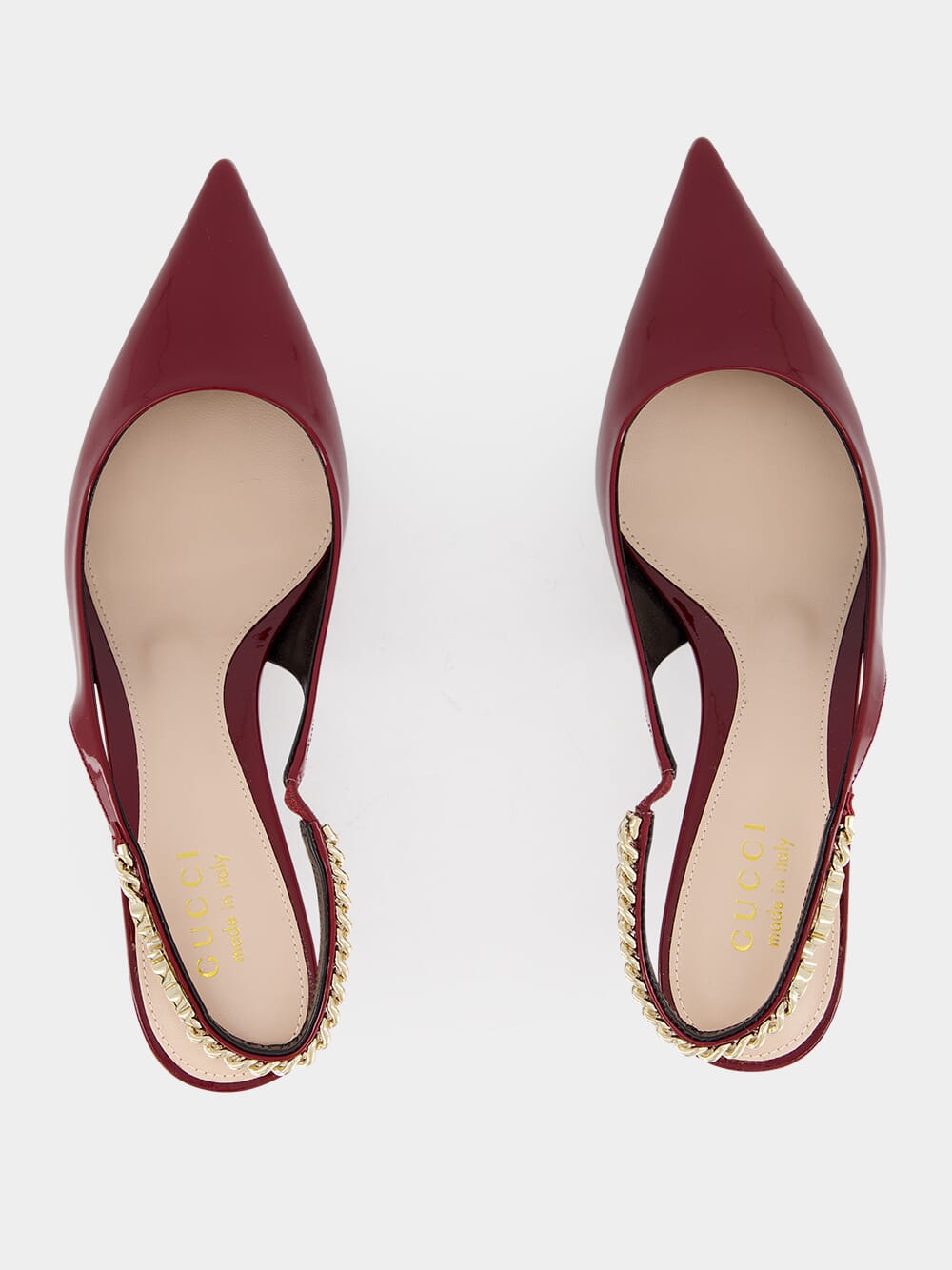 Signoria Slingback Rosso Ancora 105mm Pump