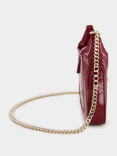 Gucci Jackie Notte Mini Rosso Ancora Patent Chain Bag