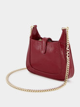 Gucci Jackie Notte Mini Rosso Ancora Patent Chain Bag