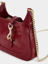 Gucci Jackie Notte Mini Rosso Ancora Patent Chain Bag