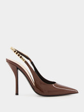 Gucci Brown Signoria Slingback Pump