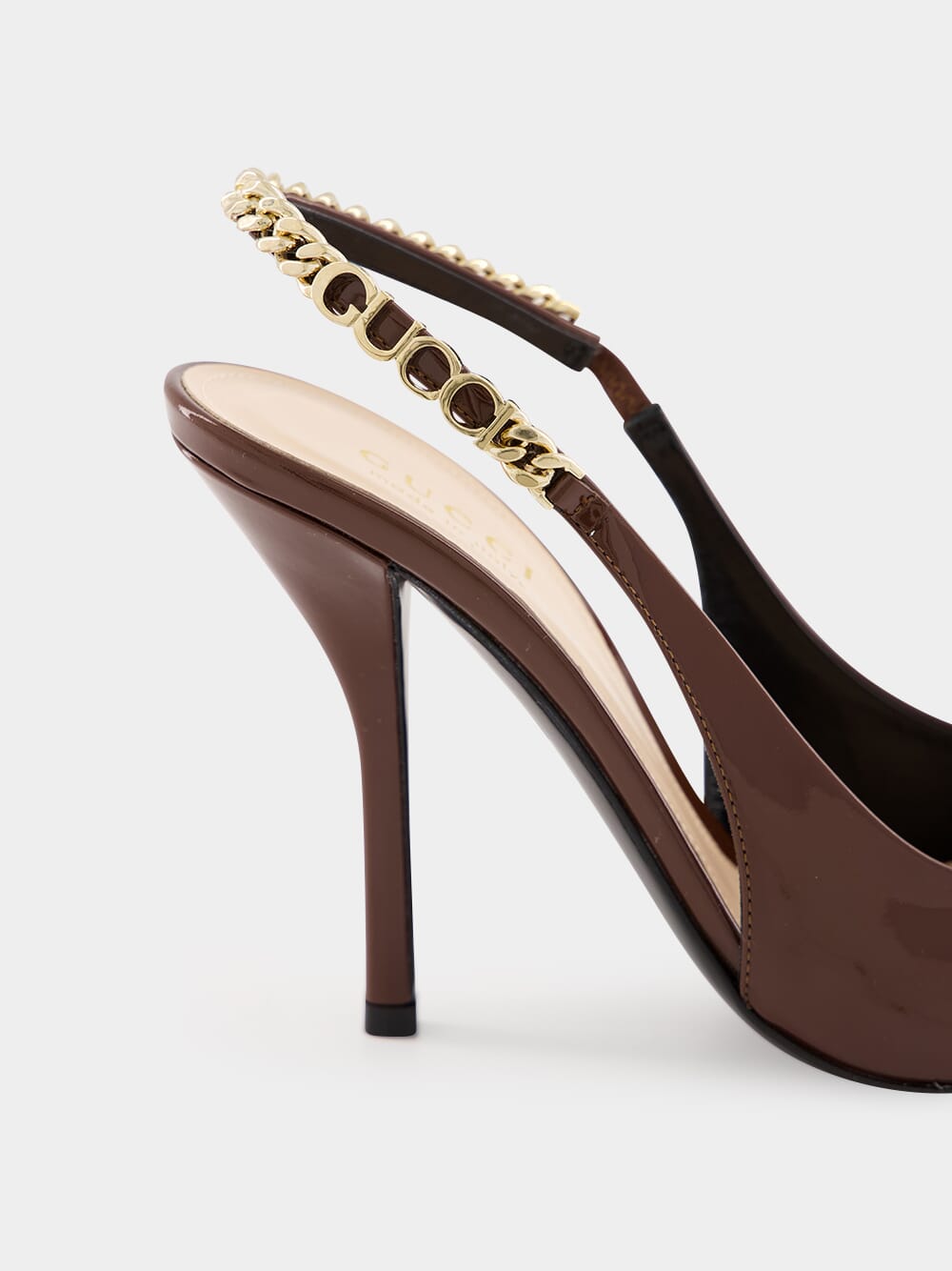 Brown Signoria Slingback Pump