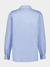 Gucci Light Blue Cotton Poplin Shirt