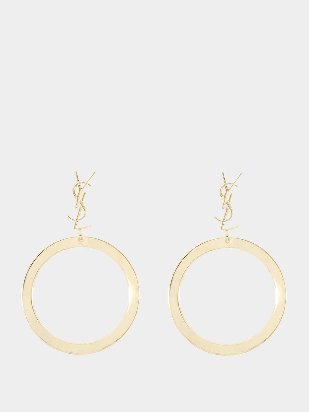 Cassandre Pendant Hoop Earrings