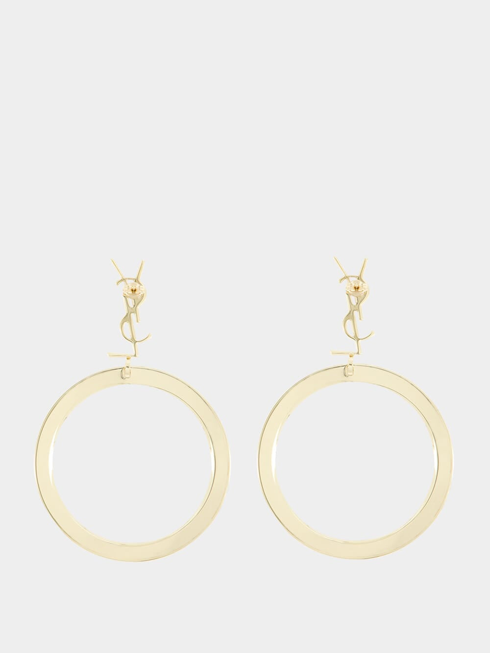 Cassandre Pendant Hoop Earrings