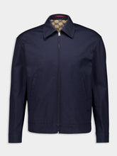 Gucci Cotton Twill Jacket with Web