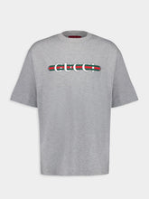 Gucci Grey Cotton jersey T-shirt with print