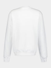 Gucci White Cotton Jersey Sweatshirt