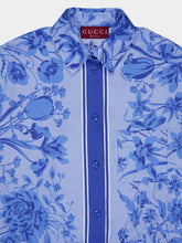 Blue Floral Cotton Jumpsuit | PDP - Fashion Clinic