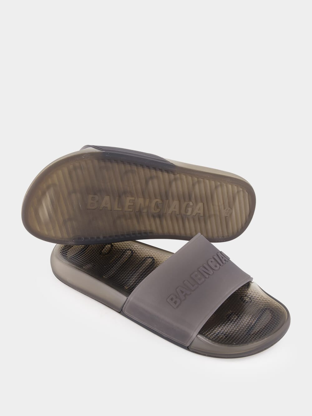 Pool Transparent Slide Sandal