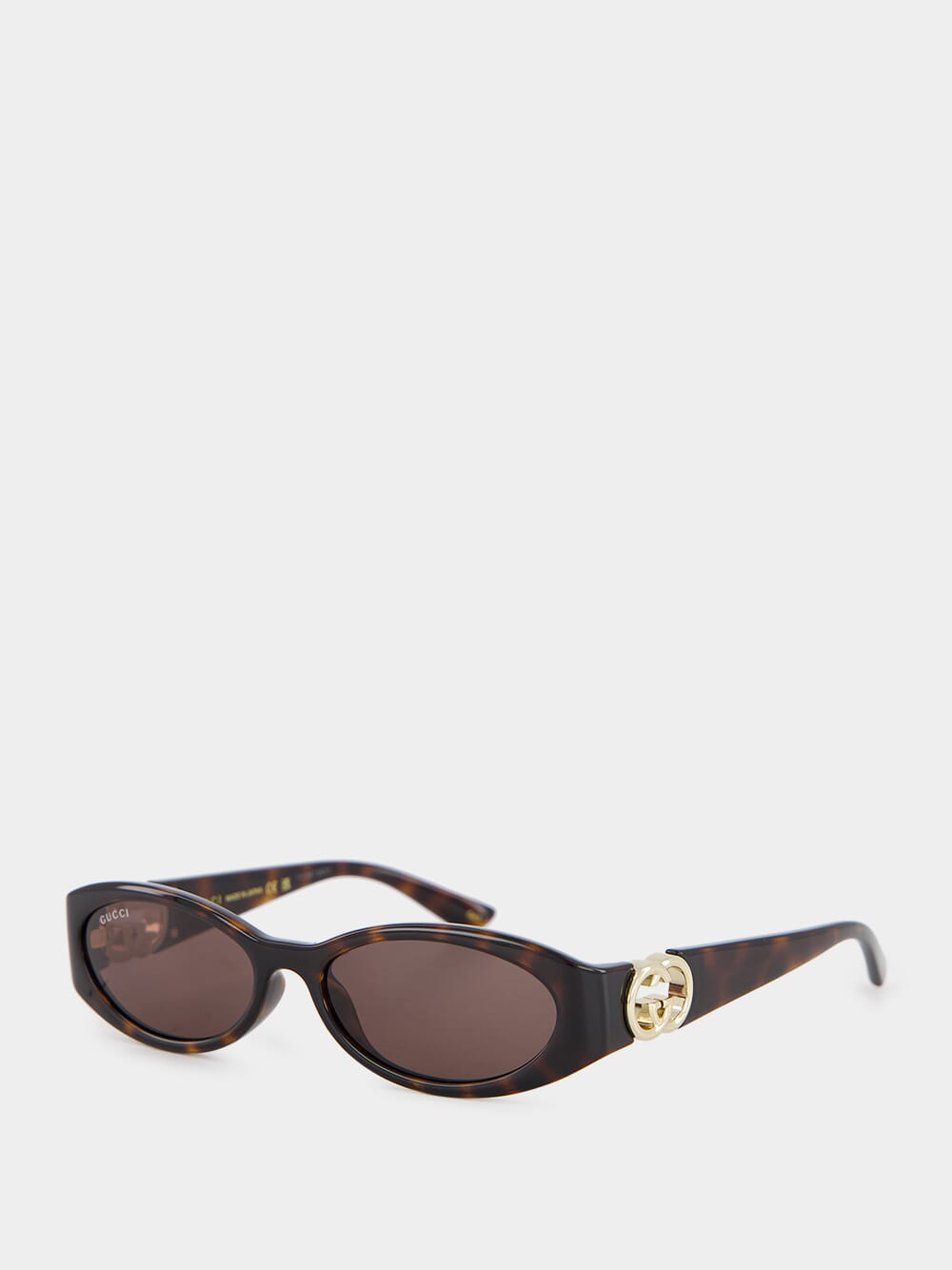 Tortoiseshell Round Sunglasses