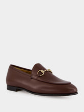 Gucci Jordaan Loafer in Dark Brown Leather