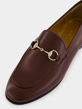Gucci Jordaan Loafer in Dark Brown Leather
