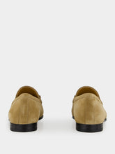 Gucci Light Beige Suede Jordaan Loafers