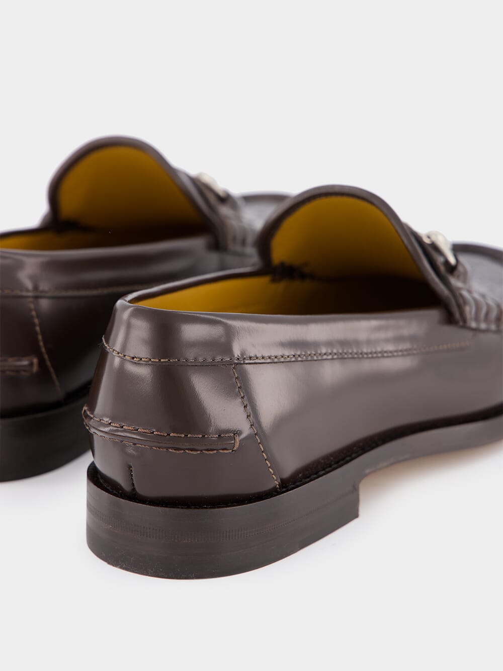 Brown GG Loafer with Horsebit