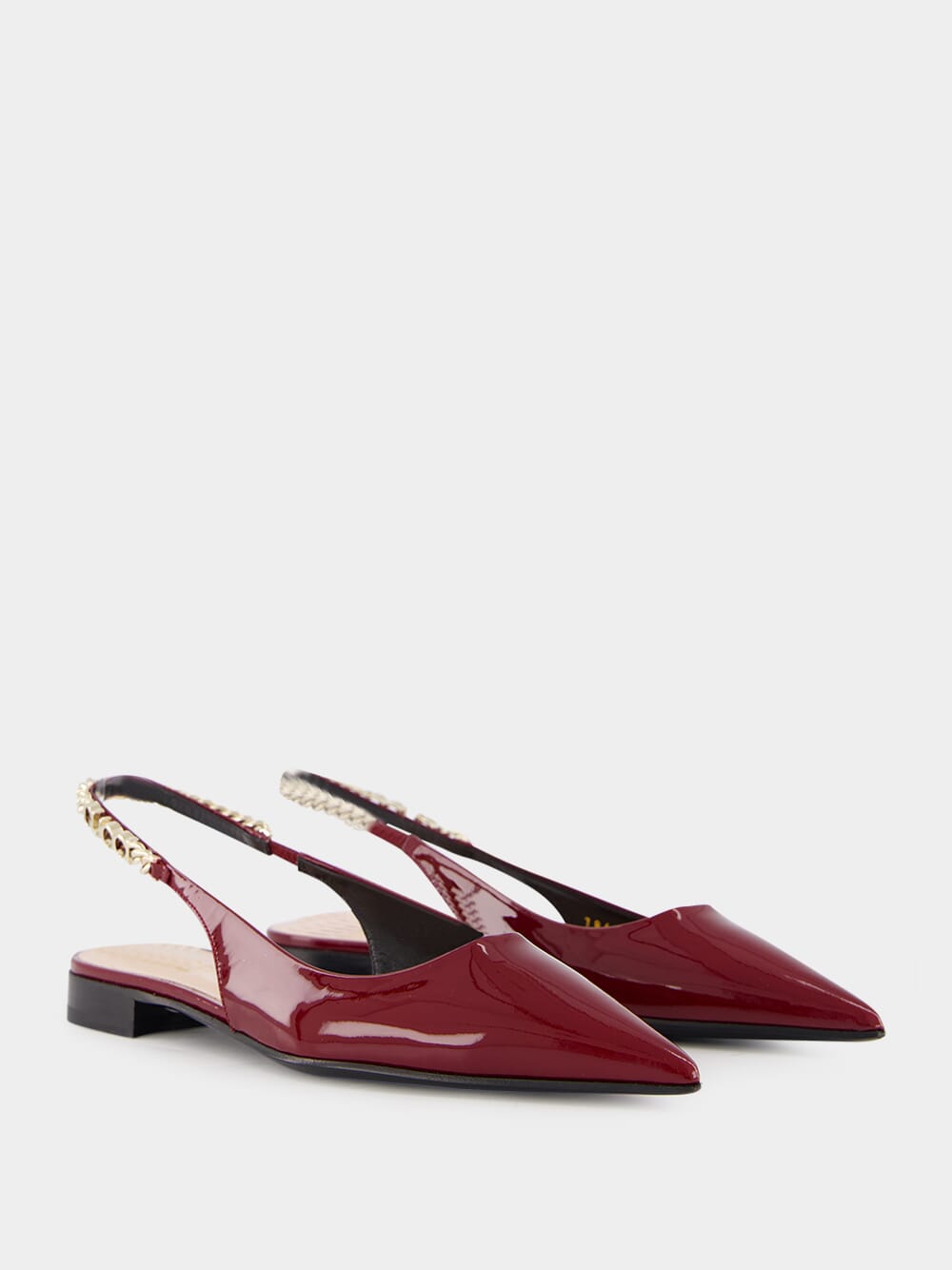 Rosso Ancora Signoria Ballet Flat