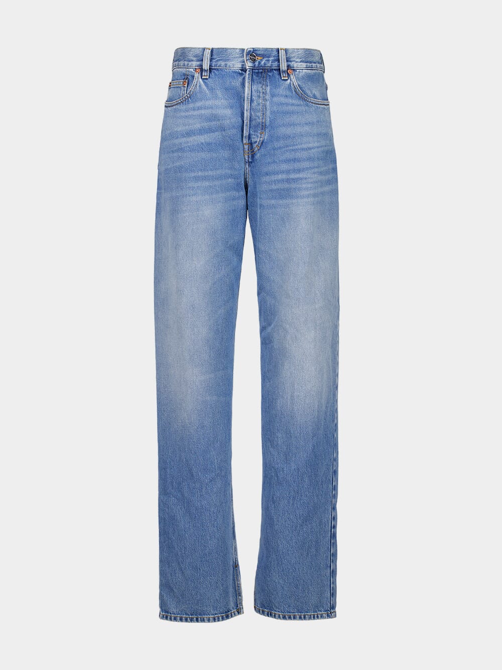 Light Blue Denim Pant with Label