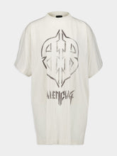 Balenciaga Ecru Metal BB Stencil T-Shirt