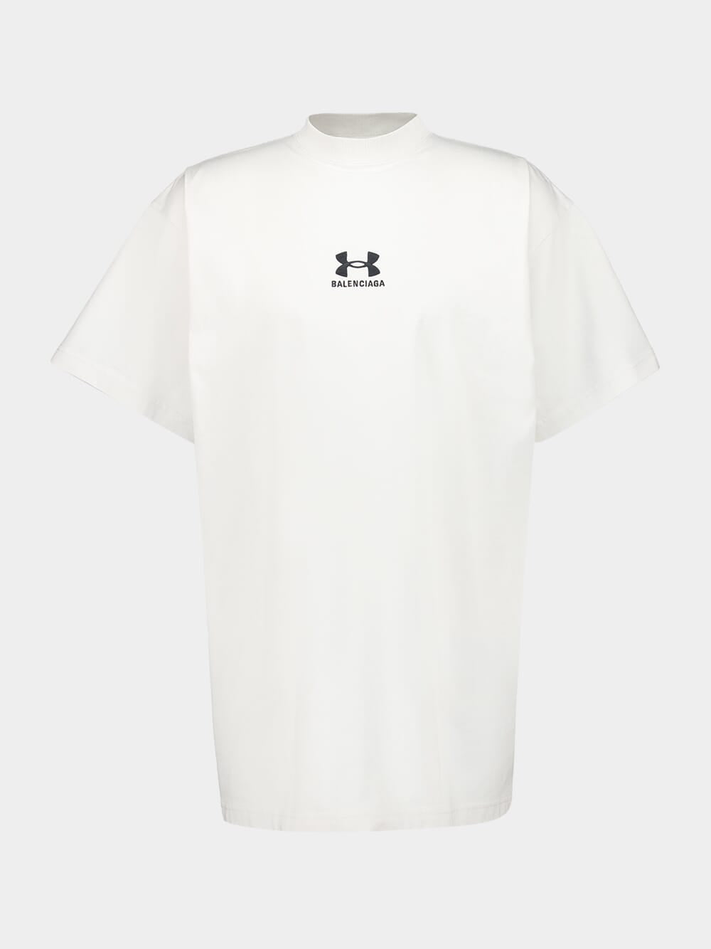 White Oversized Under Armour® T-Shirt