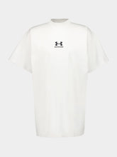 Balenciaga White Oversized Under Armour® T-Shirt